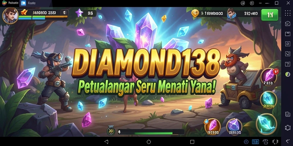 Tangkapan layar utama DIAMOND138 menampilkan aksi seru dalam petualangan yang mendebarkan.