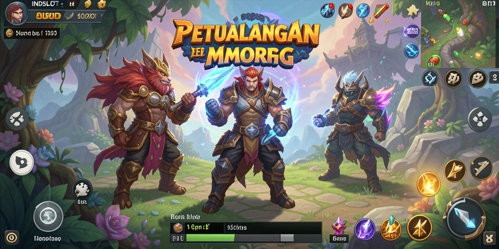 Tampilan gameplay seru dan mendalam dari INDSLOT yang menampilkan petualangan menarik.