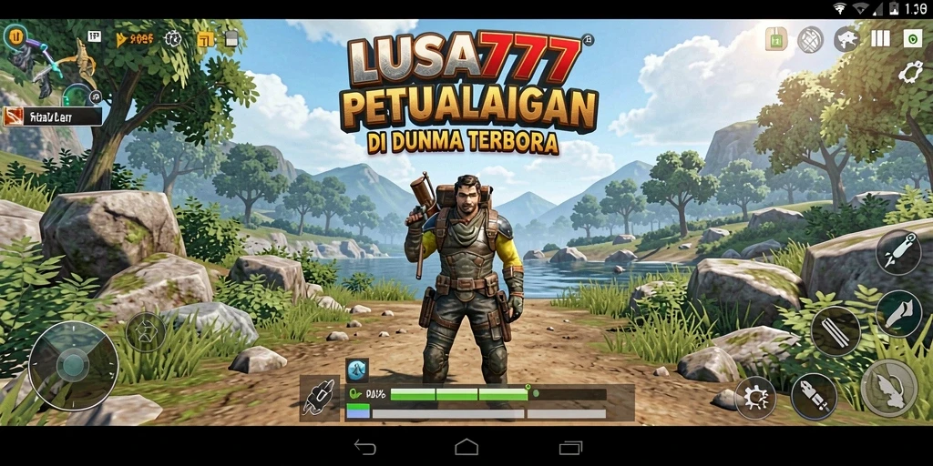 Tampilkan gameplay mendebarkan dari LUSA777 dalam dunia terbuka.