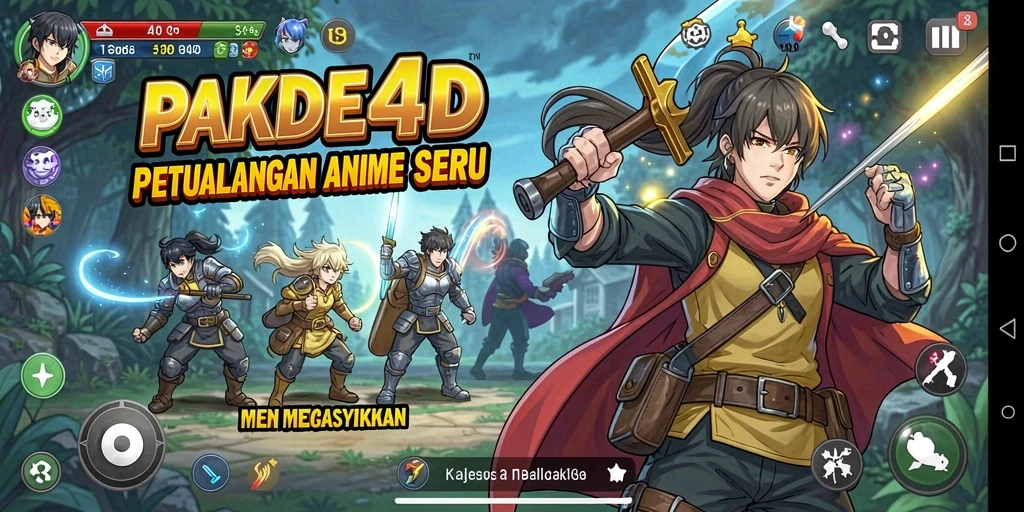 Tangkapan layar menampilkan aksi seru dari gameplay PAKDE4D yang menarik.