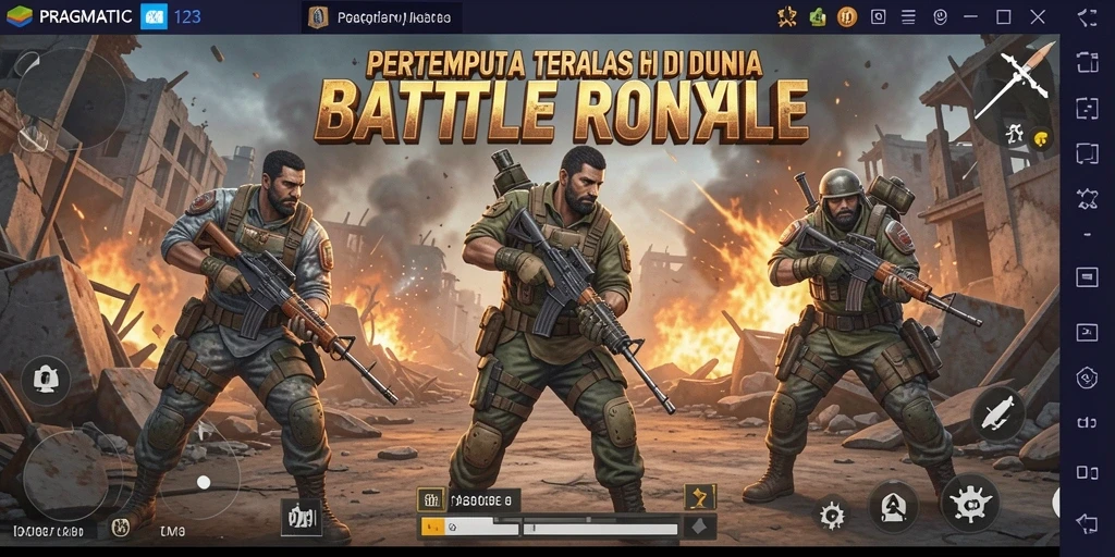 Tampilan seru gameplay <strong>PRAGMATIC123</strong> dengan aksi pertempuran mendebarkan.