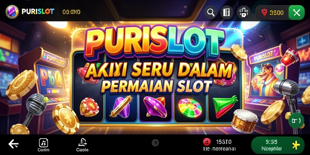 Gameplay menegangkan dan mengasyikkan dari PURISLOT.