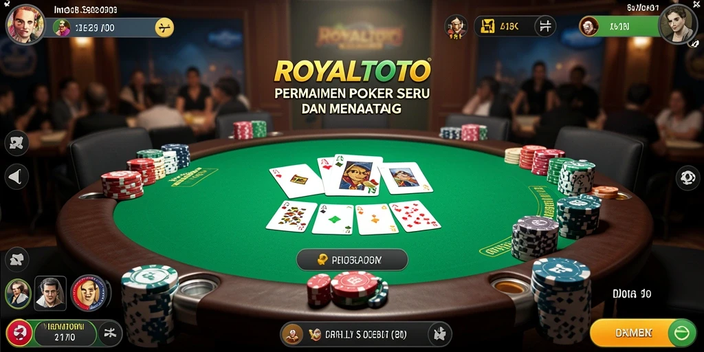 Tampilan gameplay seru dalam aplikasi ROYALTOTO yang mengasyikkan.