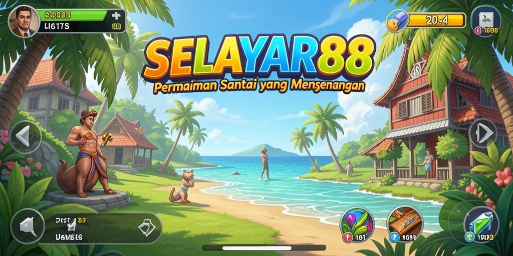 Tampilan gameplay <strong>SELAYAR88</strong> yang penuh warna dan menarik.