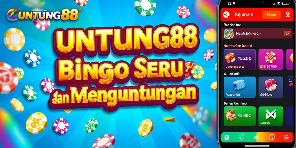 Tampilan antarmuka permainan Bingo yang menarik di UNTUNG88.